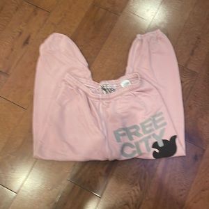 FREECITY PINK SWEATPANTS